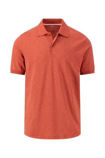 FYNCH-HATTON Polo-Shirt ziegelrot