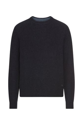 CAMEL ACTIVE Wollpullover nachtblau