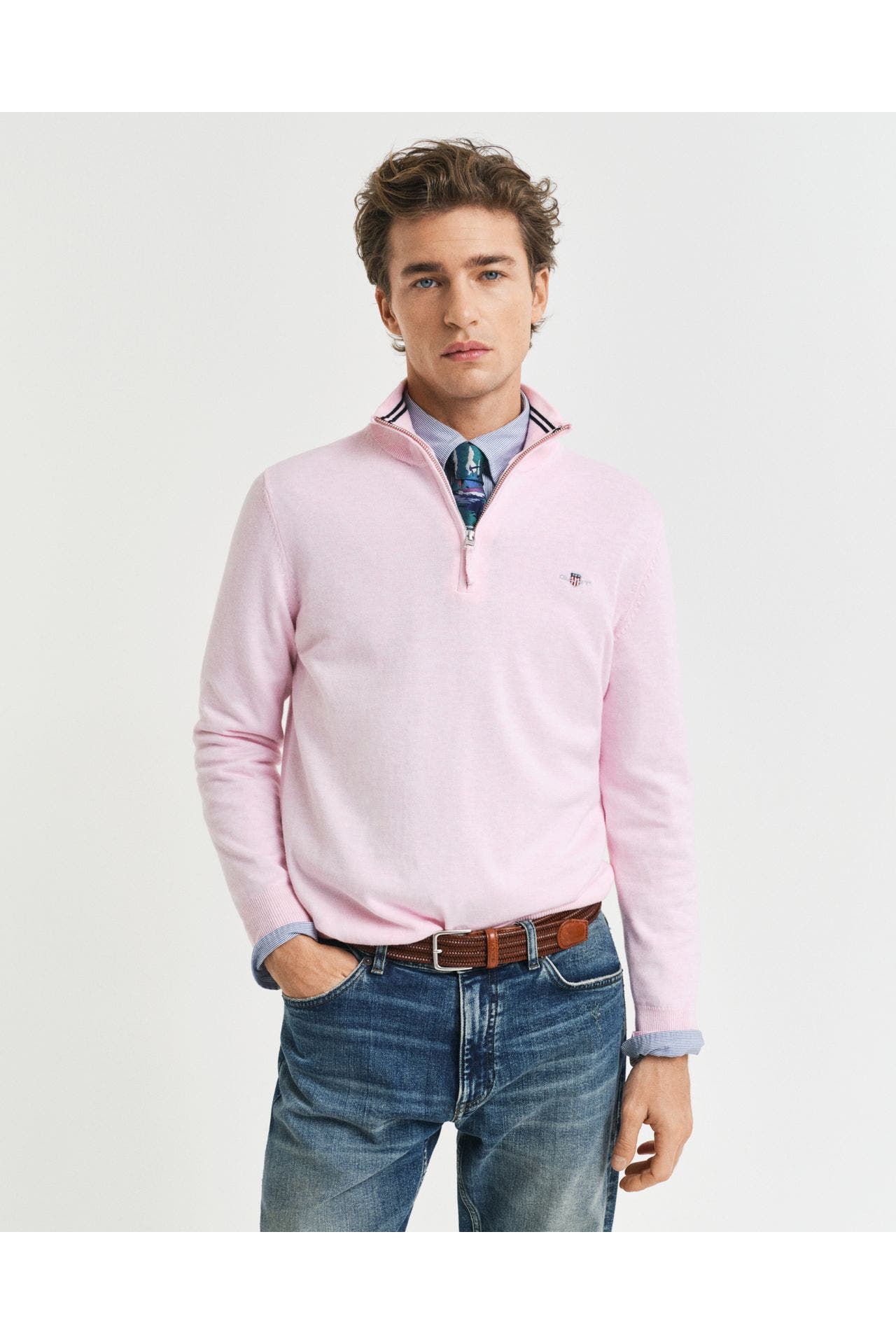 GANT Strick-Troyer hellrosa, Bild 1