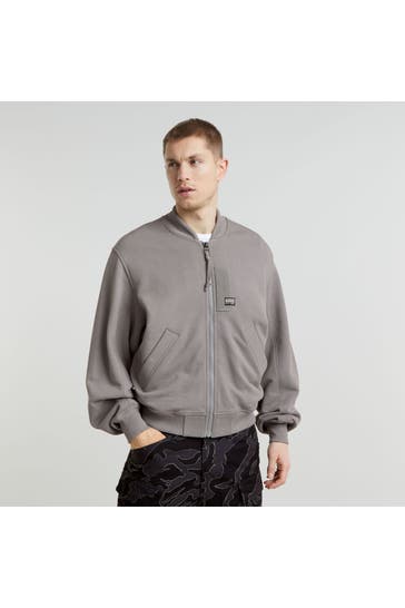 G-STAR Sweatjacke grau