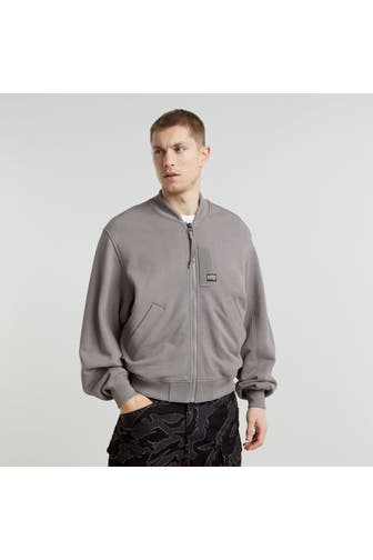 G-STAR Sweatjacke grau