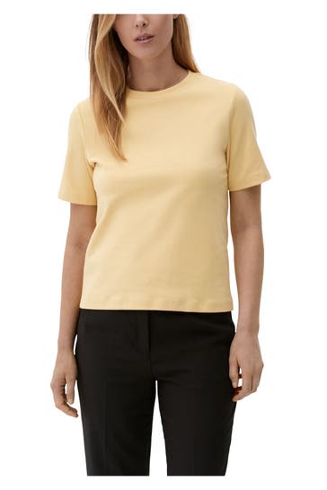 S.OLIVER BLACK LABEL T-Shirt gelb