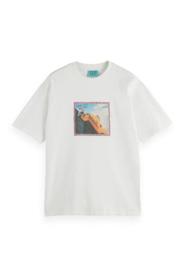 SCOTCH & SODA T-Shirt offwhite