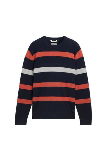 TOM TAILOR - Strickpullover mehrfarbig
