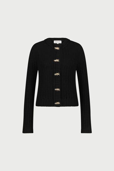 FABIENNE CHAPOT Strickjacke 'Sun' schwarz