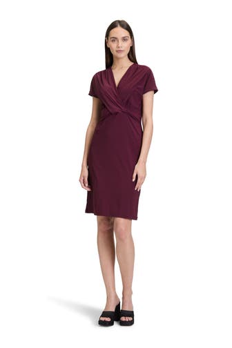 CARTOON Minikleid aubergine