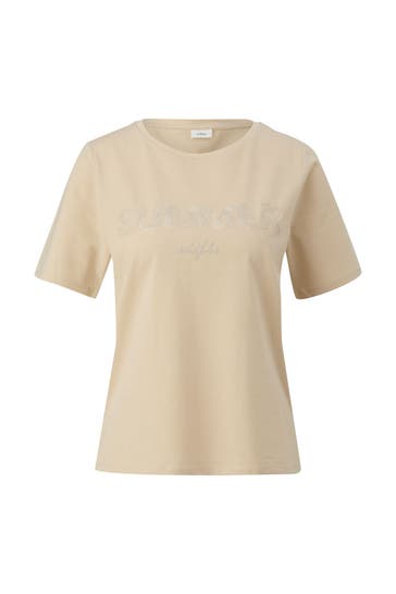 S.OLIVER BLACK LABEL T-Shirt hellgelb
