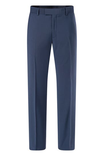 STRELLSON Wollmix-Hose 'Melwin' marineblau
