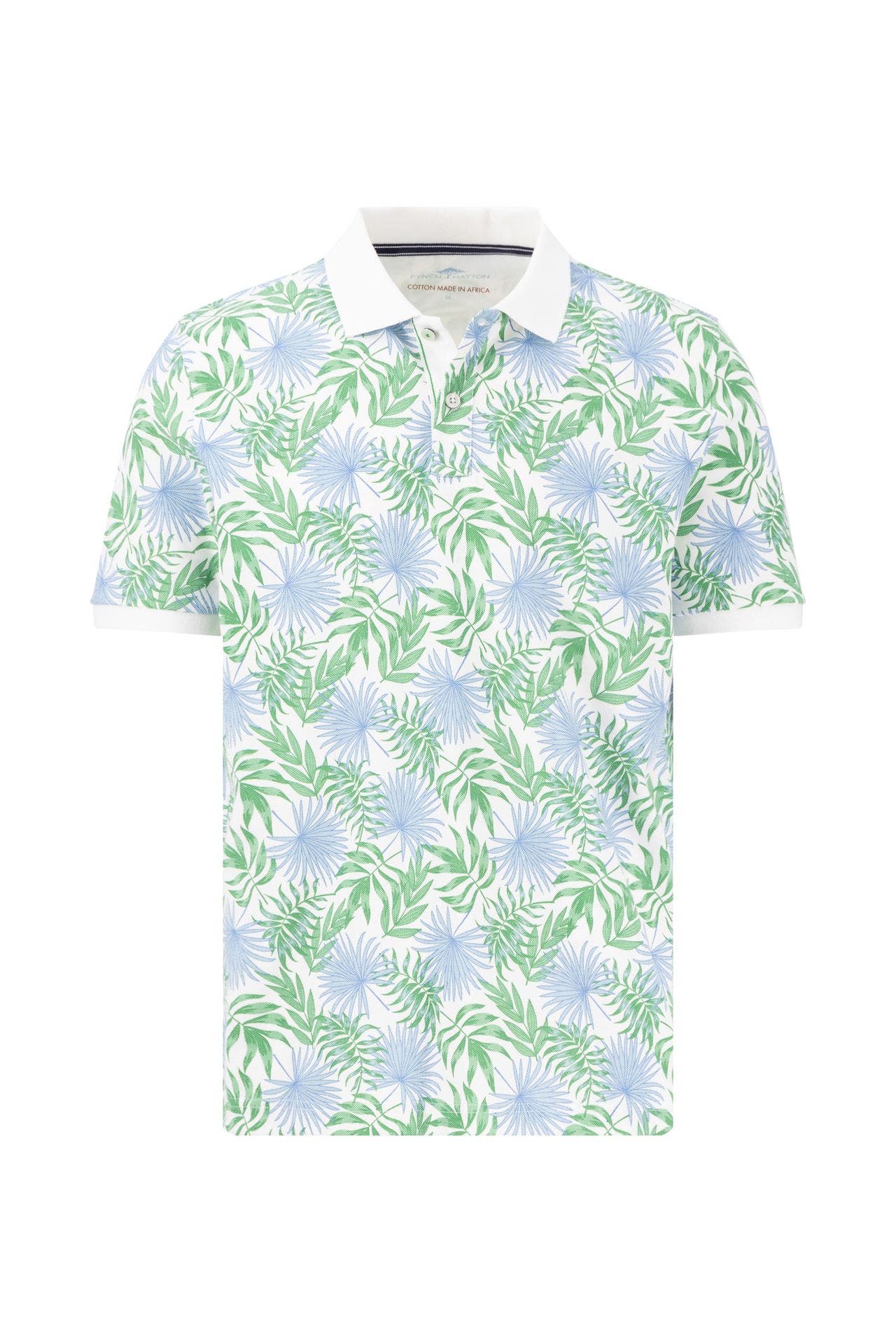 FYNCH-HATTON Polo-Shirt gemustert, Bild 1