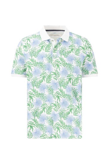 FYNCH-HATTON Polo-Shirt gemustert