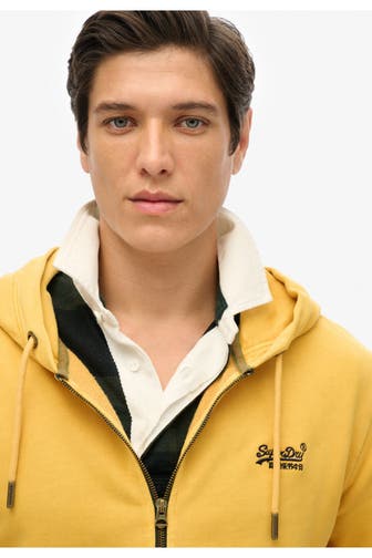 SUPERDRY Sweatjacke sonnengelb