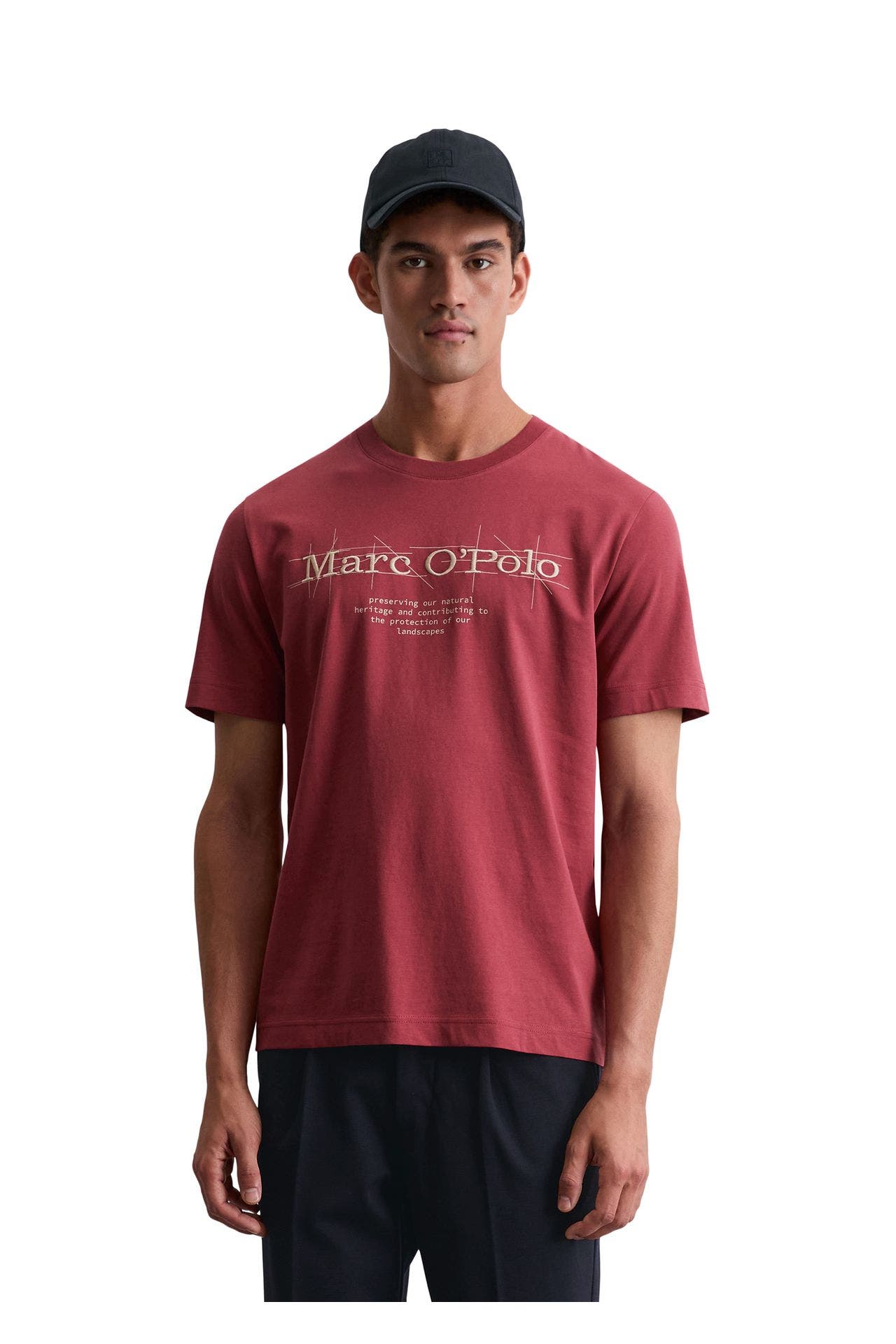 MARC O'POLO T-Shirt rot, Bild 1