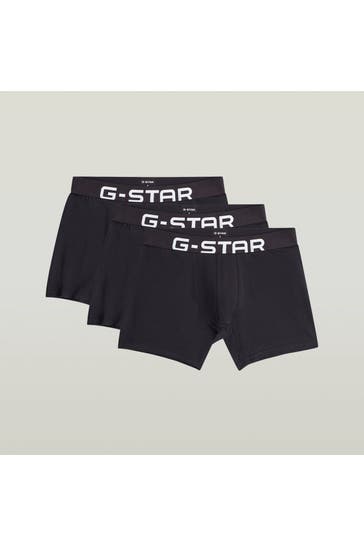 G-STAR 3er-Pack Boxer Trunks 'Oak' schwarz