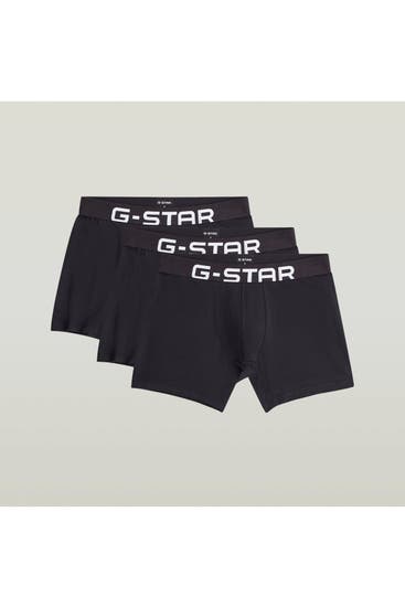 G-STAR - 3er-Pack Boxer Trunks 'Oak' schwarz