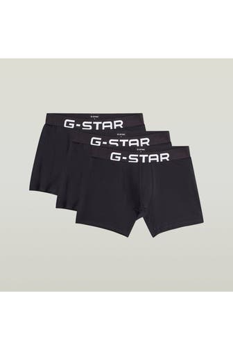 G-STAR 3er-Pack Boxer Trunks 'Oak' schwarz