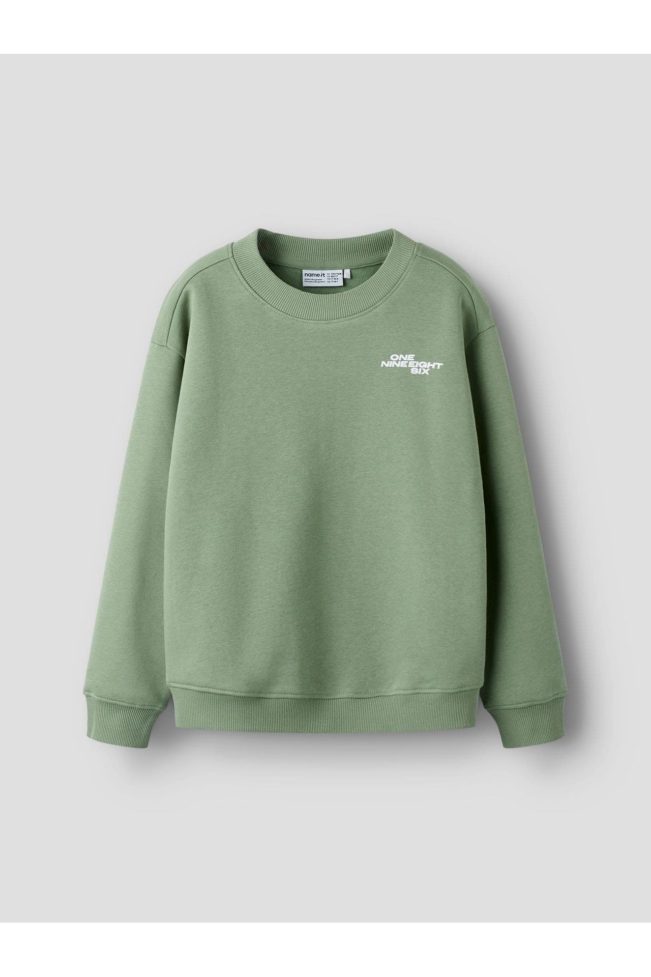 NAME IT Sweatshirt graugrün, Bild 1