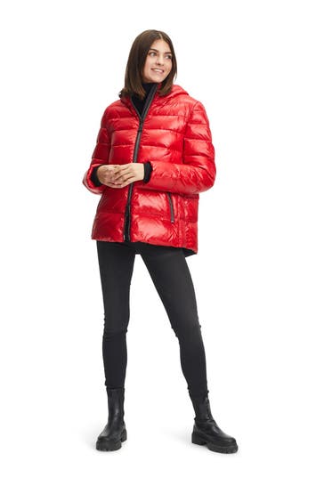 GIL BRET Steppjacke rot