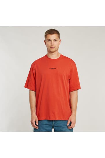G-STAR T-Shirt orangerot
