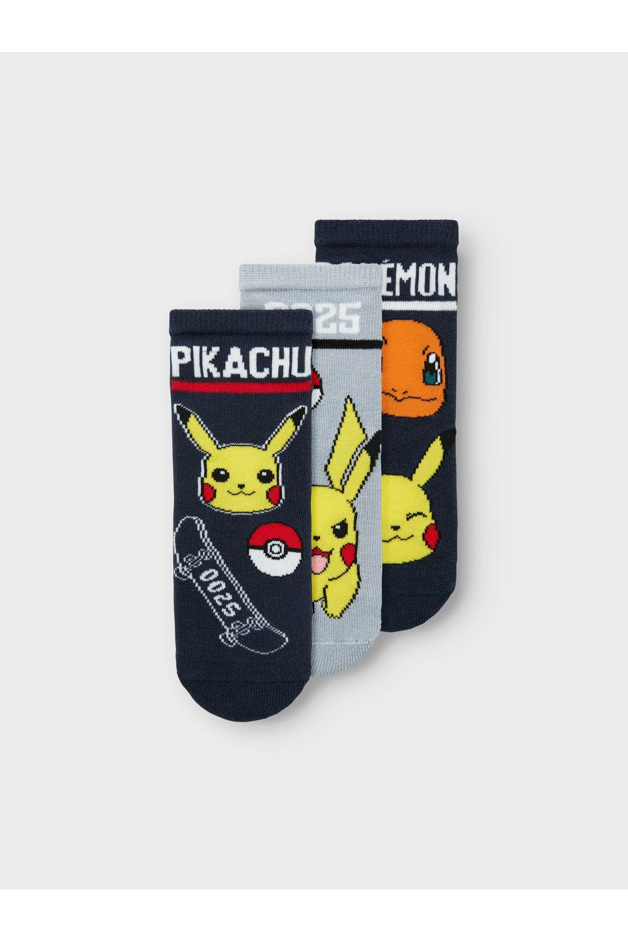 NAME IT 3er Pack Socken 'Santiogo' mehrfarbig, Bild 1