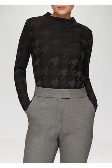 S.OLIVER BLACK LABEL Longsleeve schwarz