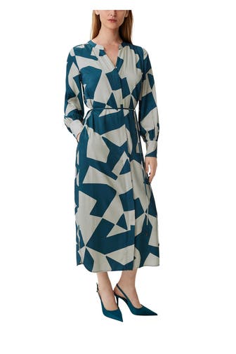 COMMA, Kleid gemustert