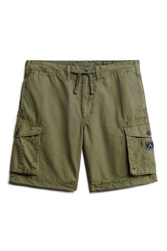SUPERDRY Cargo-Shorts oliv