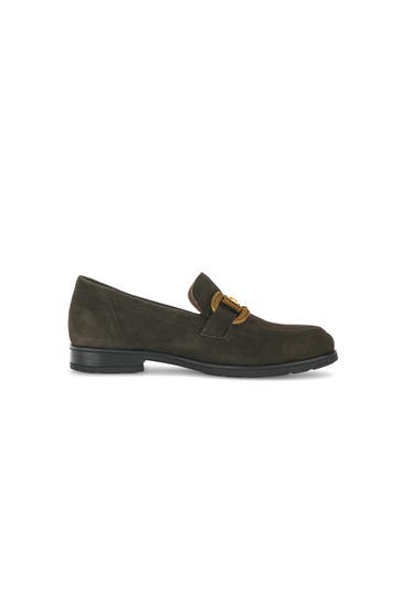 GABOR Loafer 'Samtchevreau' oliv