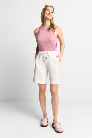 RICH & ROYAL Leinenmix-Top mauve