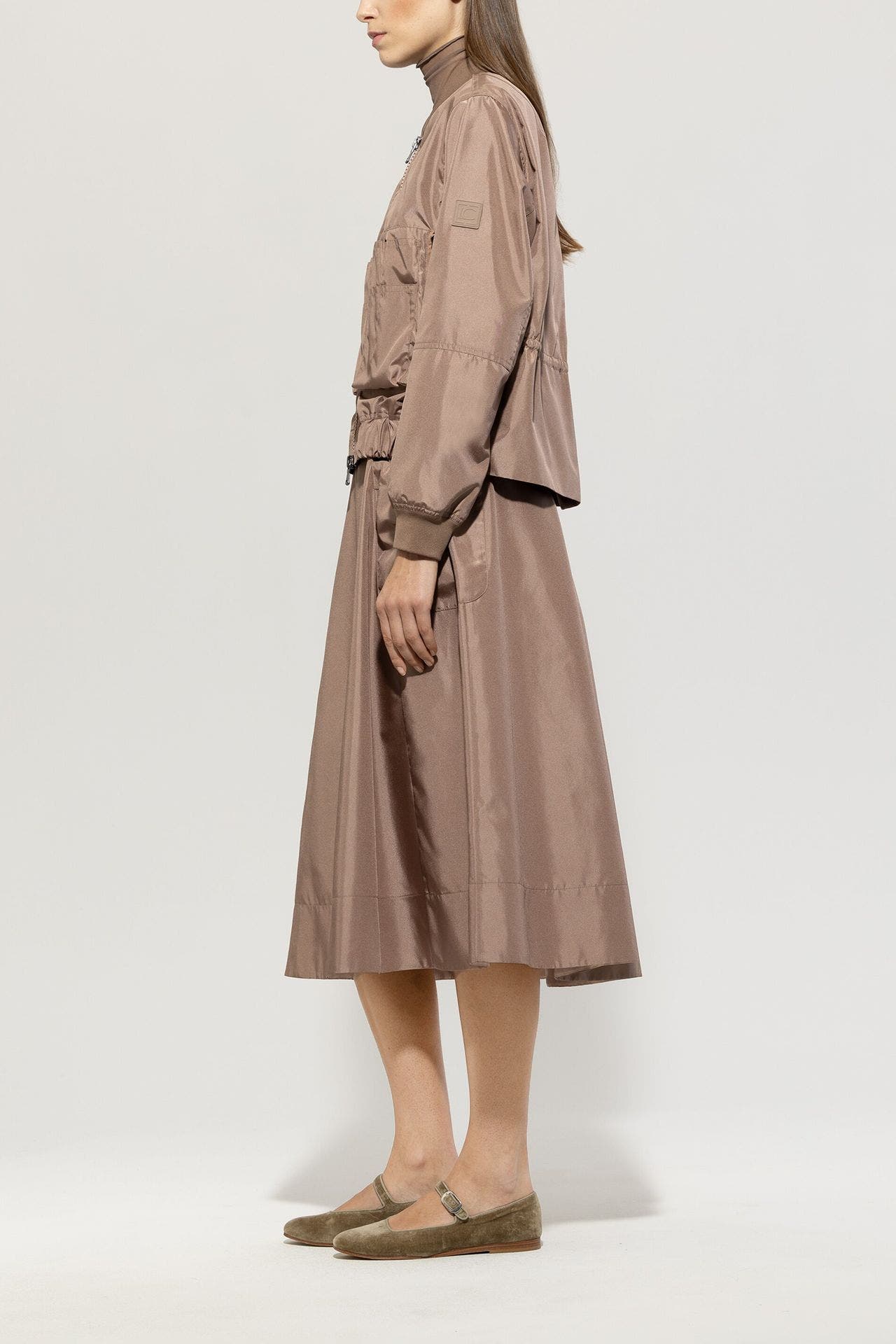 LUISA CERANO Blouson taupe, Bild 1
