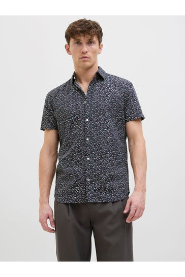 JACK & JONES Kurzarmhemd Regular Fit