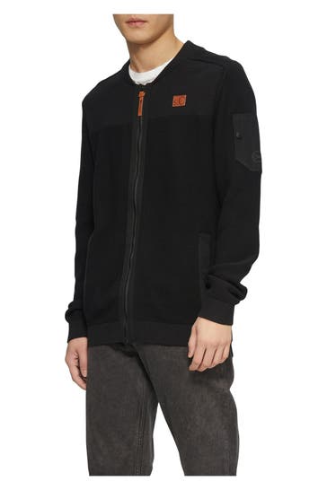 S.OLIVER Strickjacke schwarz