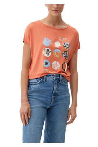 S.OLIVER T-Shirt orange