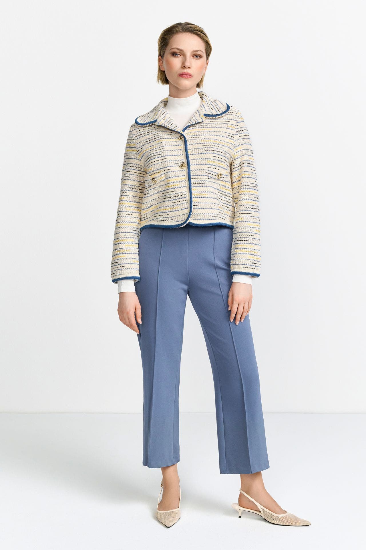 RICH & ROYAL Bouclé-Blazer gemustert, Bild 1