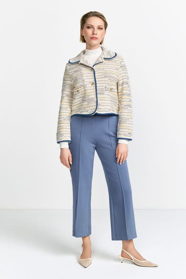 RICH & ROYAL Bouclé-Blazer gemustert