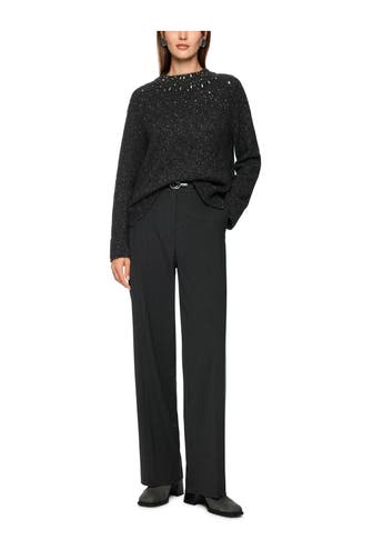 MARC CAIN Pullover dunkelgrau