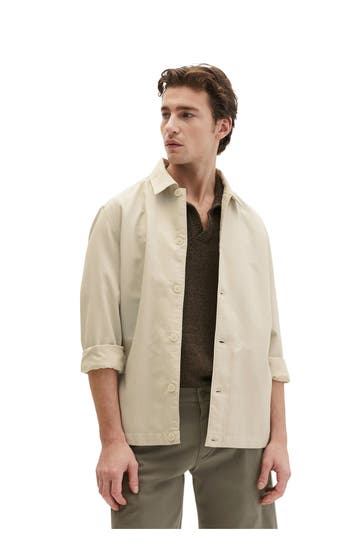 MARC O'POLO Overshirt beige