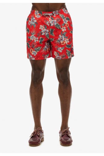 SUPERDRY Badeshorts floral