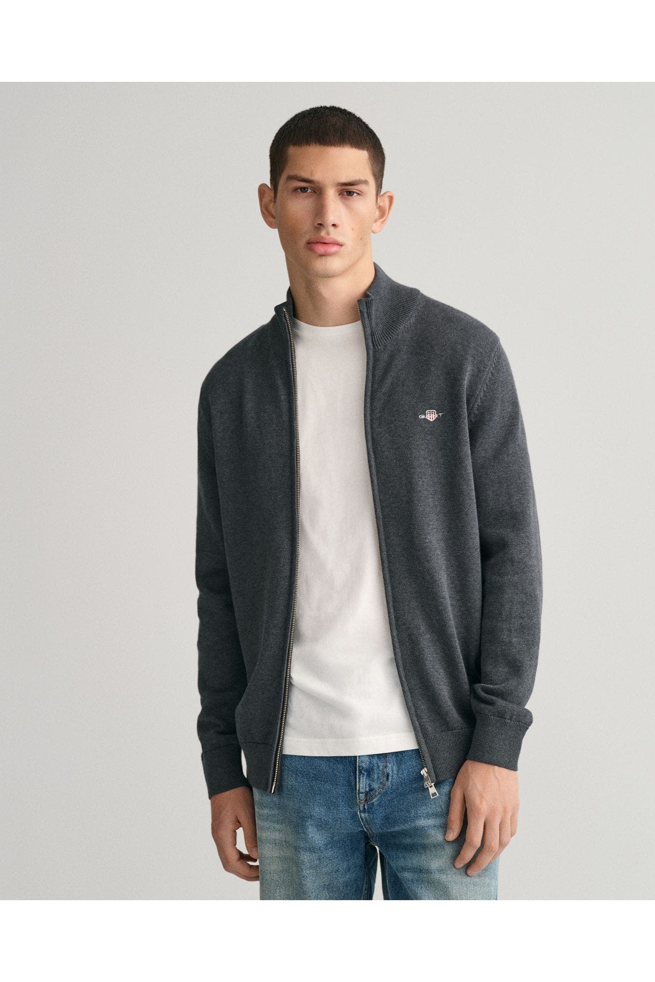 GANT Strickjacke anthrazit, Bild 1