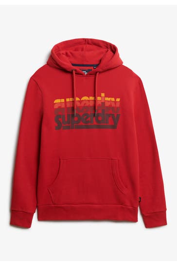 SUPERDRY Hoodie rot