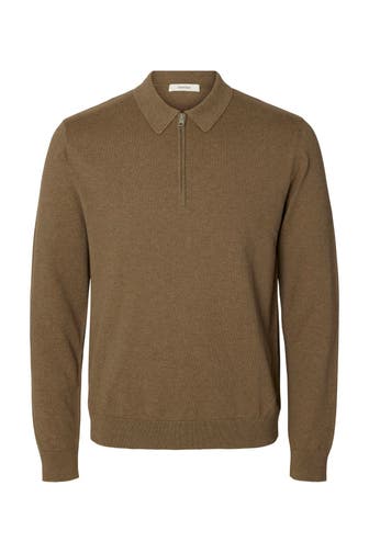 SELECTED Strick-Troyer braun