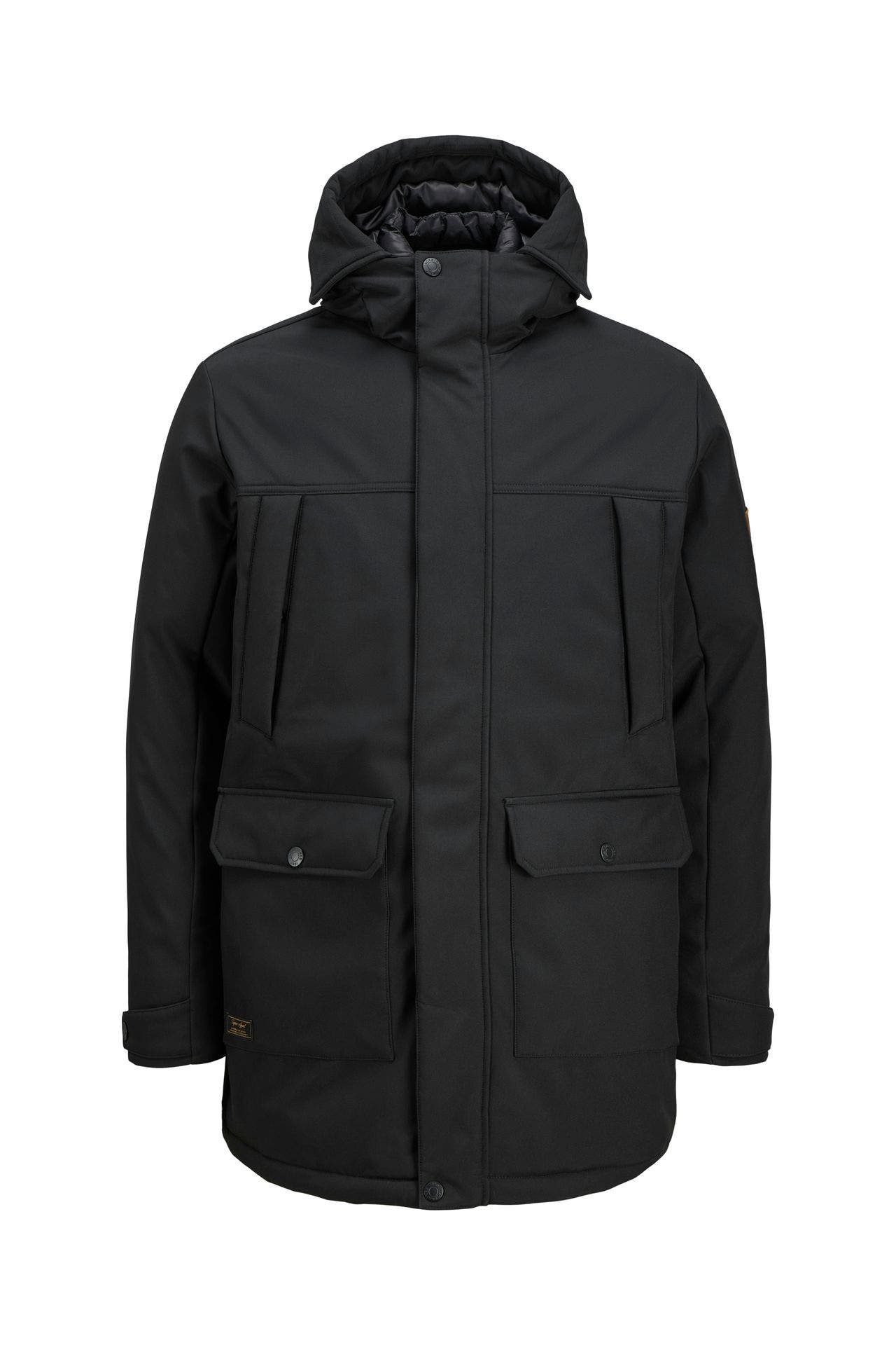 JACK & JONES Parka 'Finn' schwarz, Bild 1