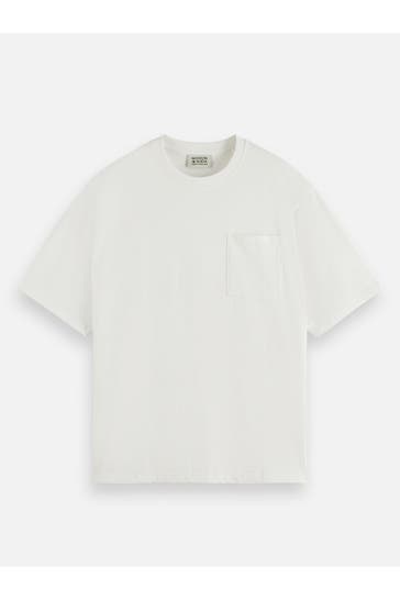 SCOTCH & SODA T-Shirt weiß