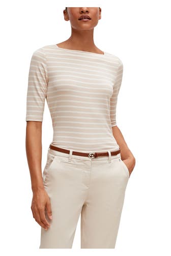 COMMA, T-Shirt gestreift