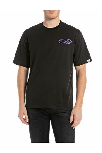 REPLAY T-Shirt schwarz