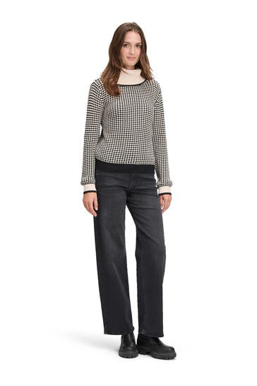 BETTY & CO Strickpullover mehrfarbig