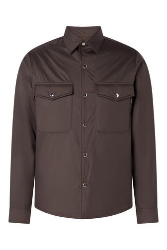 WINDSOR. Übergangsjacke 'Paride' dunkelbraun