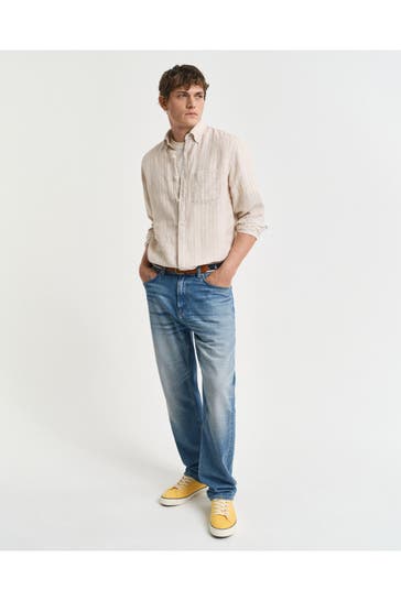 GANT Leinenhemd Regular Fit