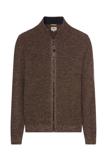 CAMEL ACTIVE Strickjacke dunkelbraun