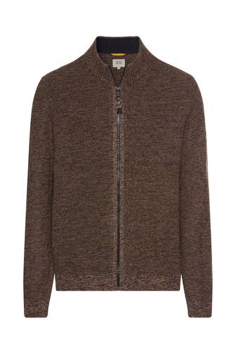 CAMEL ACTIVE Strickjacke dunkelbraun