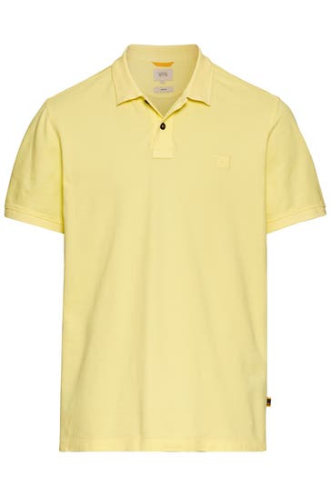 CAMEL ACTIVE Polo-Shirt gelb